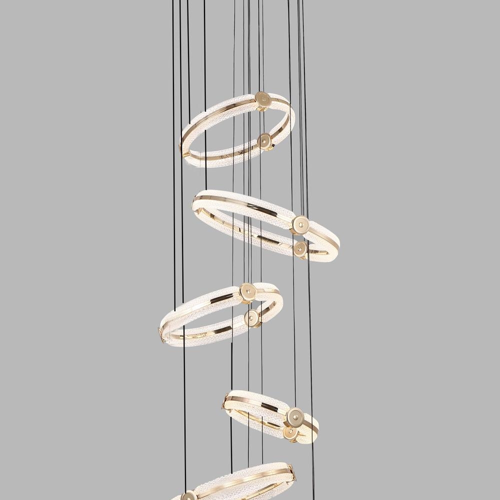 Gold Belt LED Pendant Light product show 5